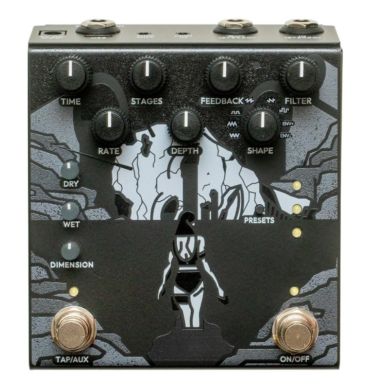 セール品》Old Blood Noise Endeavors / Bathing Liminal Delay Ink(黒