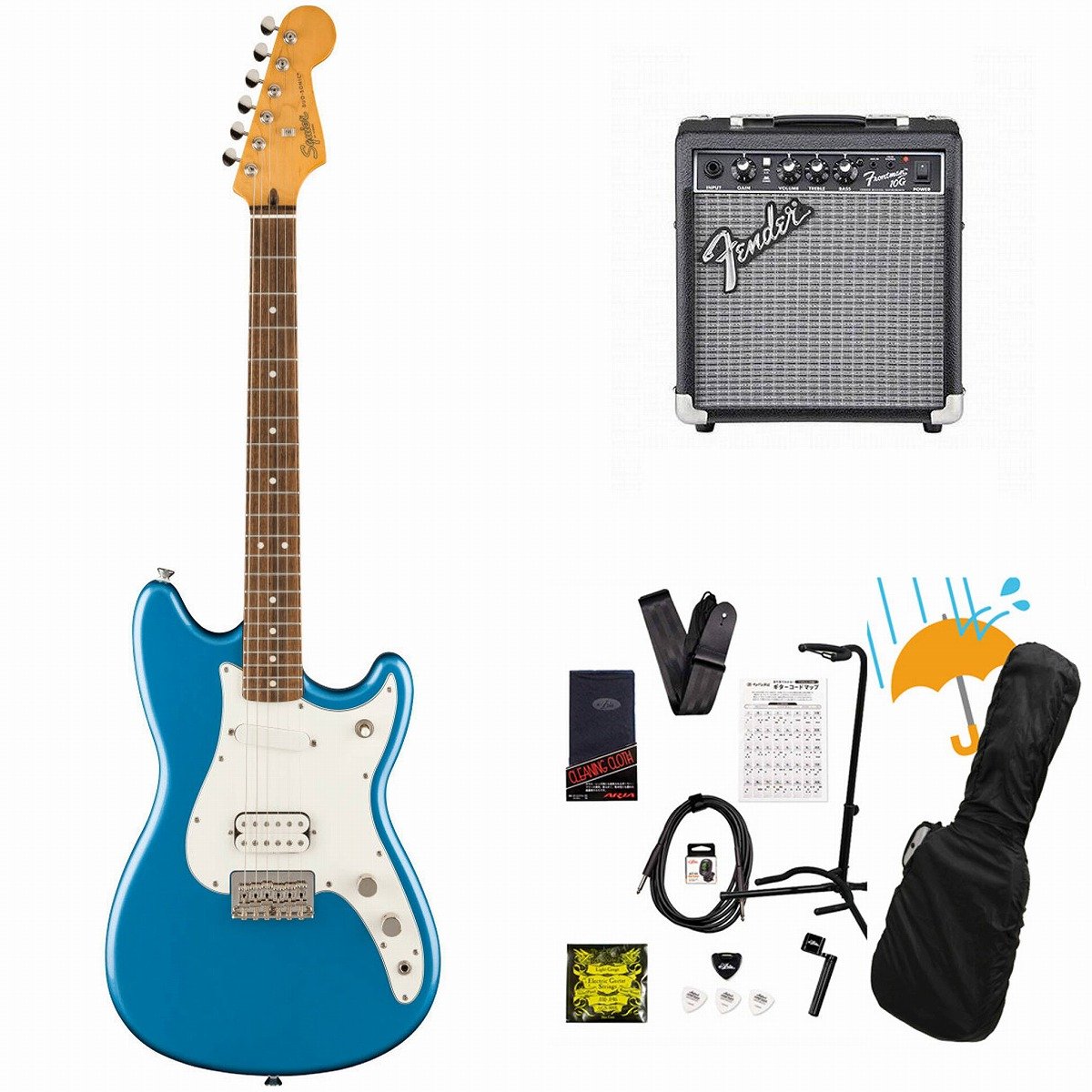 ギター Fender SQUIER DUO-SONIC Squier by Fender / Classic Vibe Duo-Sonic HS Laurel Fingerboard