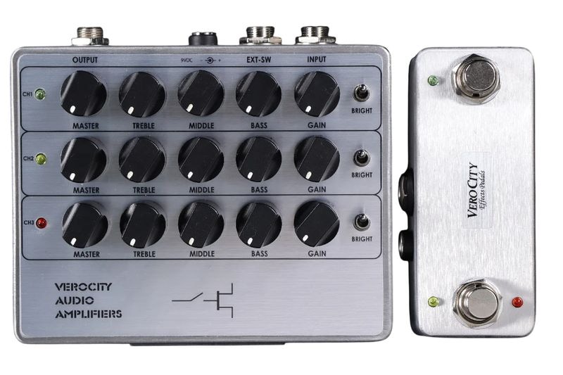 Verocity Effects Pedals / 三PLUS-ES + 三 PLUS-FS ［専用フット