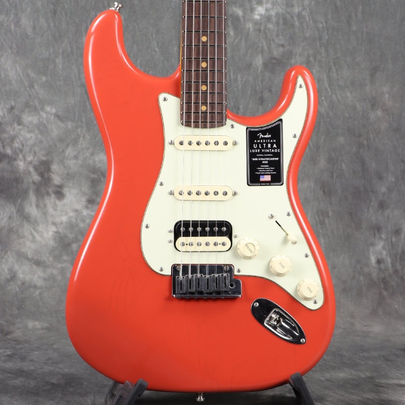 Fender / American Ultra Luxe Vintage ‘60s Stratocaster HSS Rosewood Fingerboard Fiesta Red フェンダー【3.62kg】[S/N US24067420]