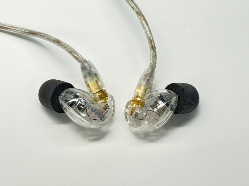 SHURE / SE215 クリアー (SE215-CL-A) 高遮音性イヤホン 【国内正規品