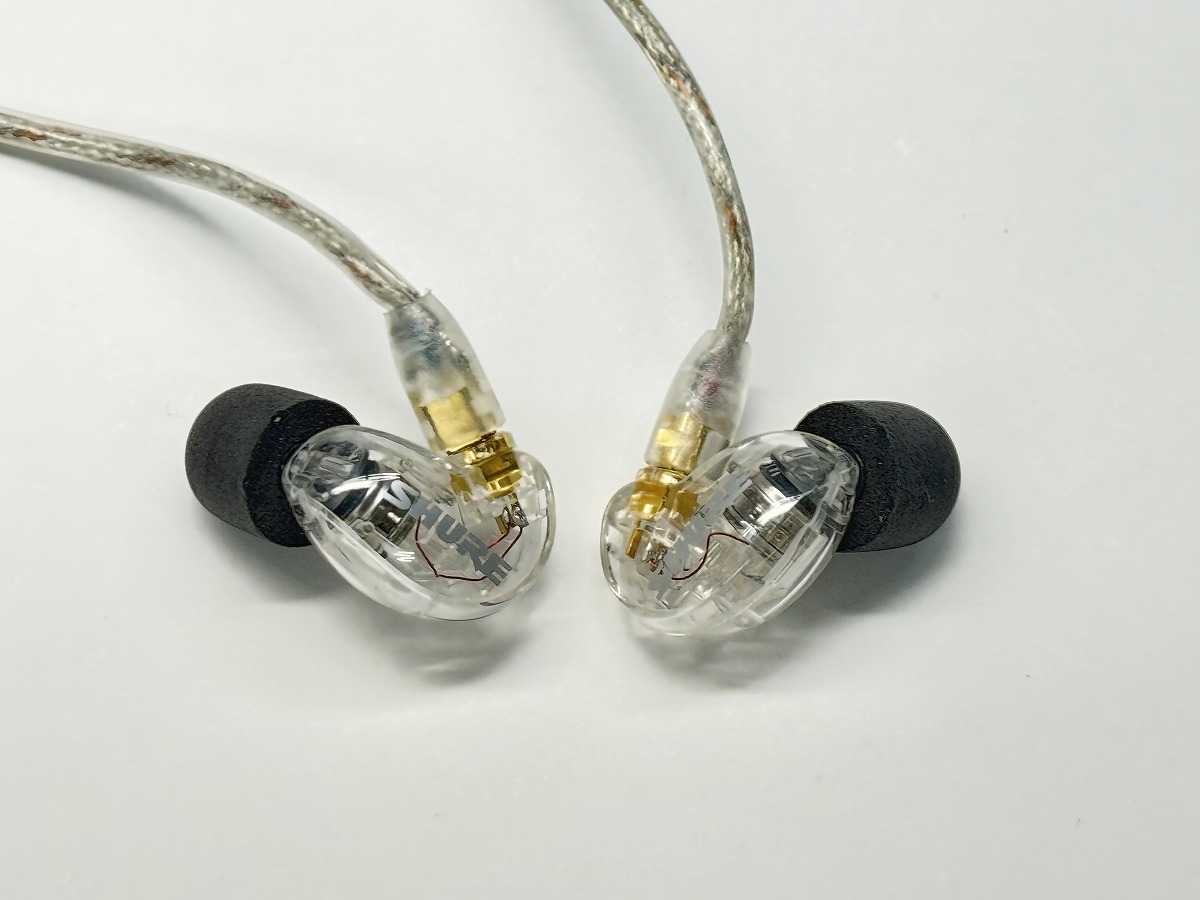 SHURE / SE215 クリアー (SE215-CL-A) 高遮音性イヤホン 【国内正規品
