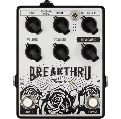 【数量限定アウトレット特価】Thermion Pedals / BREAKTHRU デュアル・チャンネル プリアンプ/ドライブ　