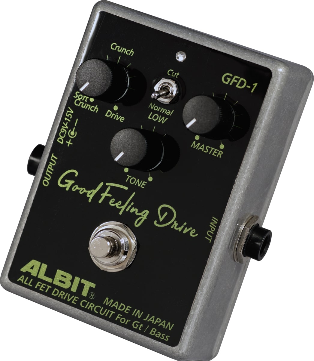ギター Good Feeling Drive / GFD-1 albit ギター・ベース兼用のディストーション] ALBIT / GFD-1 Good Feeling