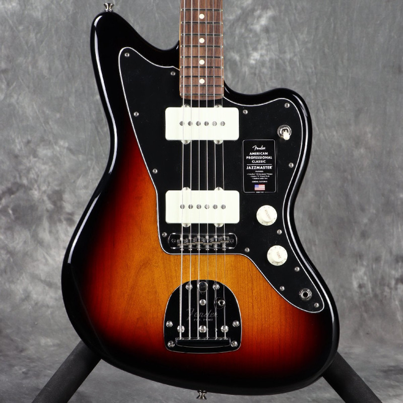 《WEBSHOPクリアランスセール》Fender / American Professional Classic Jazzmaster Rosewood Fingerboard 3-Color Sunburst フェンダー [USA製]【3.76kg】[S/N US25090778]