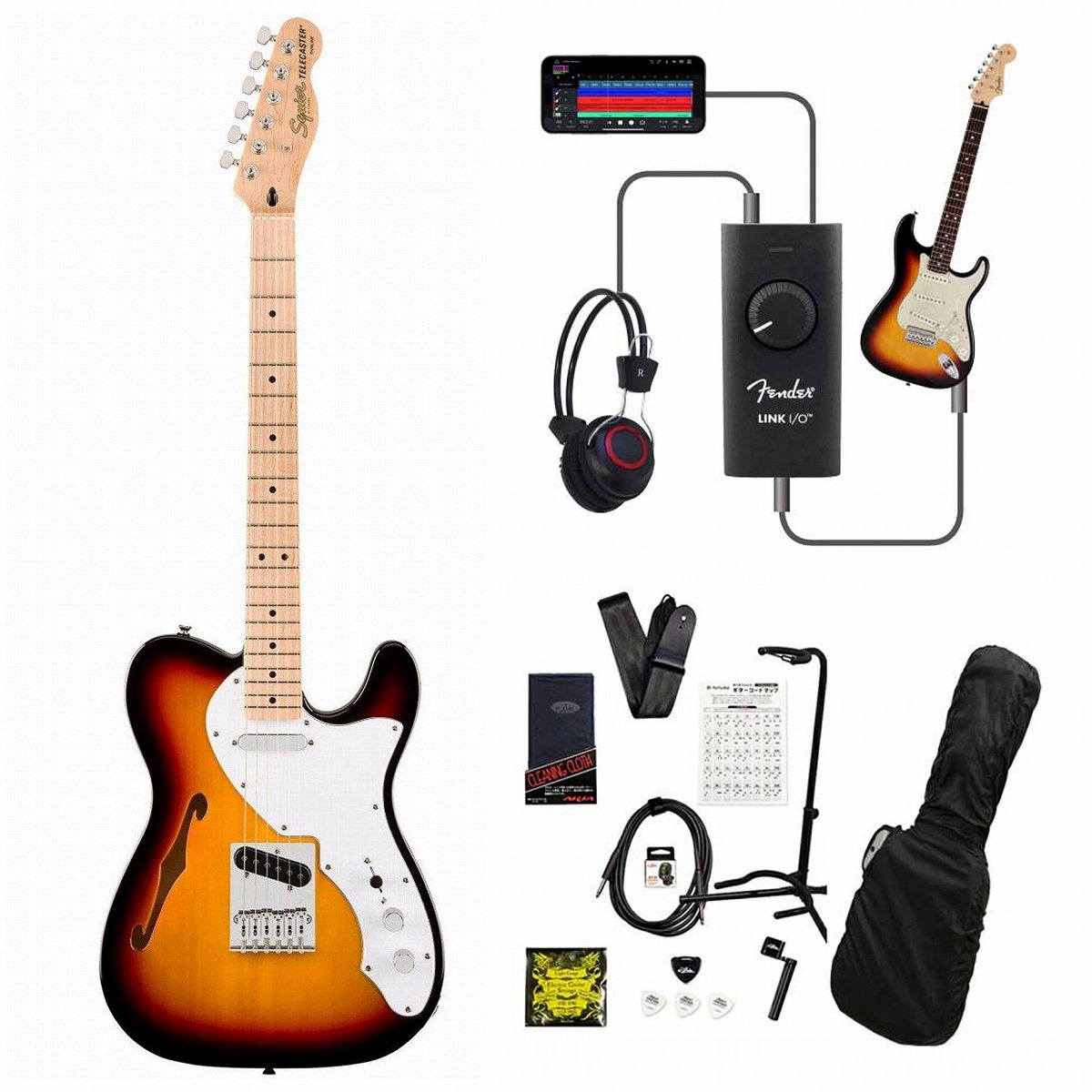 Squier / Affinity Series Telecaster Thinline Maple Fingerboard