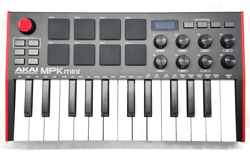AKAI アカイ / MPK mini MK3 25鍵USB MIDIキーボードコントローラー