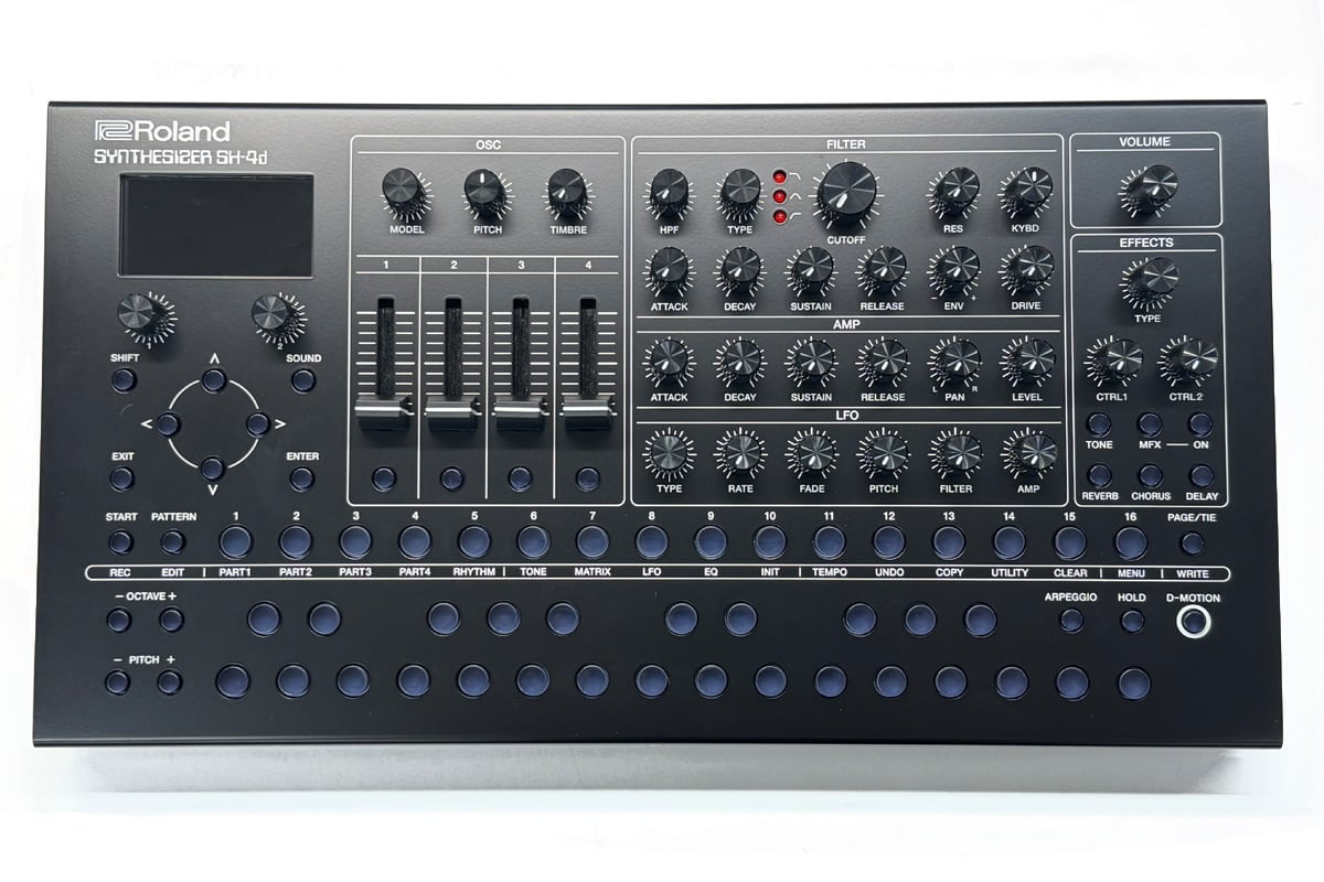 中古】Roland ローランド / SH-4d デスクトップ・シンセサイザー【デモ