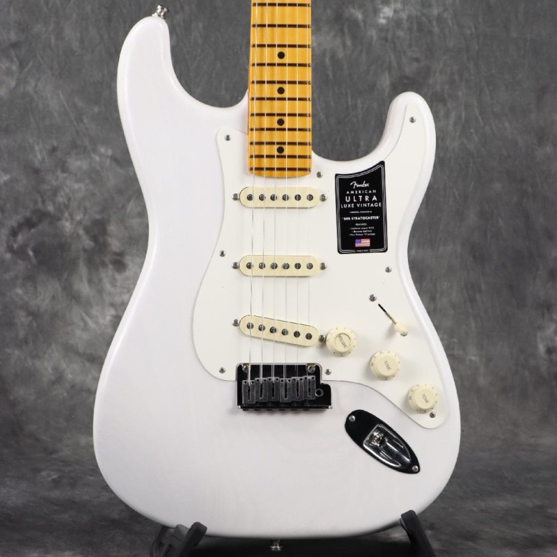 Fender / American Ultra Luxe Vintage ‘50s Stratocaster Maple Fingerboard White Blonde フェンダー 【3.5kg】[S/N US25007464]