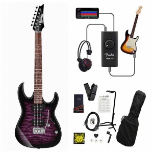 Ibanez GRX70QA エレキギター キルテッドメイプル ケース付属 Ibanez / GRX70QA-TVT Transparent Violet Sunburst GIO Series 入門用