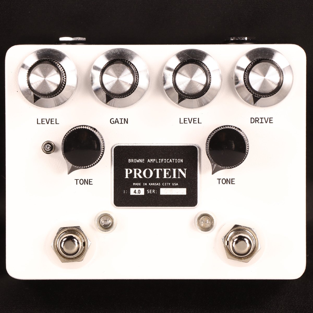 BROWNE AMPLIFICATION / Protein Dual Overdrive V4 White デュアルオ