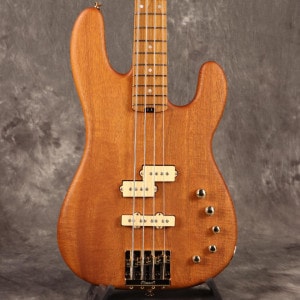 《WEBSHOPクリアランスセール》Charvel / Pro-Mod San Dimas Bass PJ IV MAH Caramelized Maple Fingerboard Natural Mahogany シャーベル【4.56kg】[S/N MC241229]