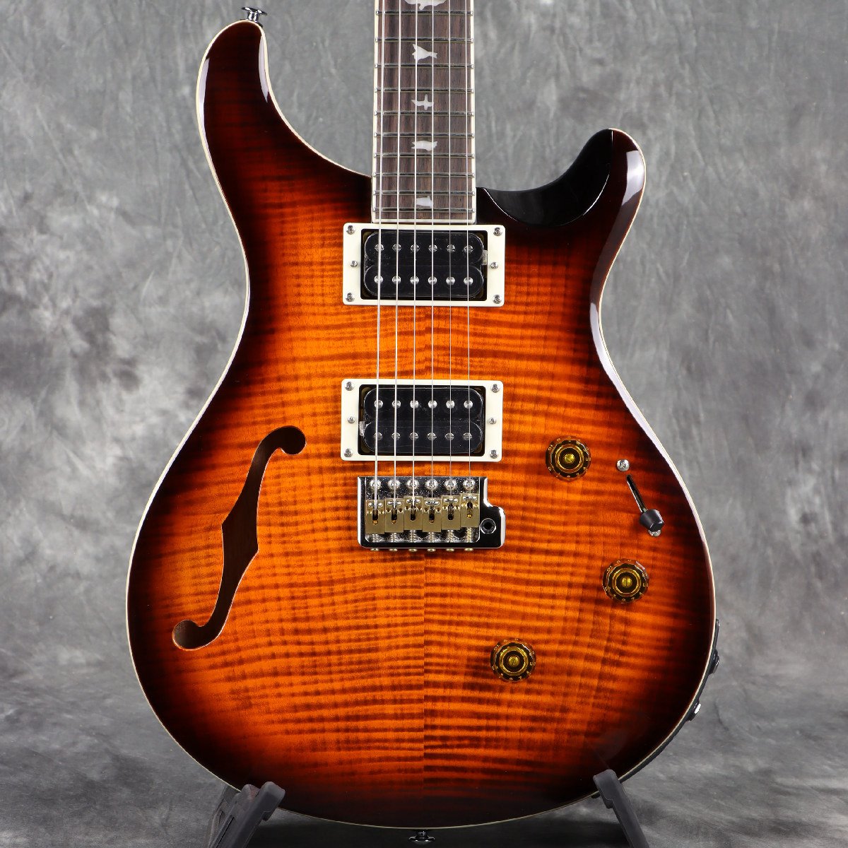 Paul Reed Smith / 2024 SE Custom24 Semi-Hollow Piezo Orange Tiger