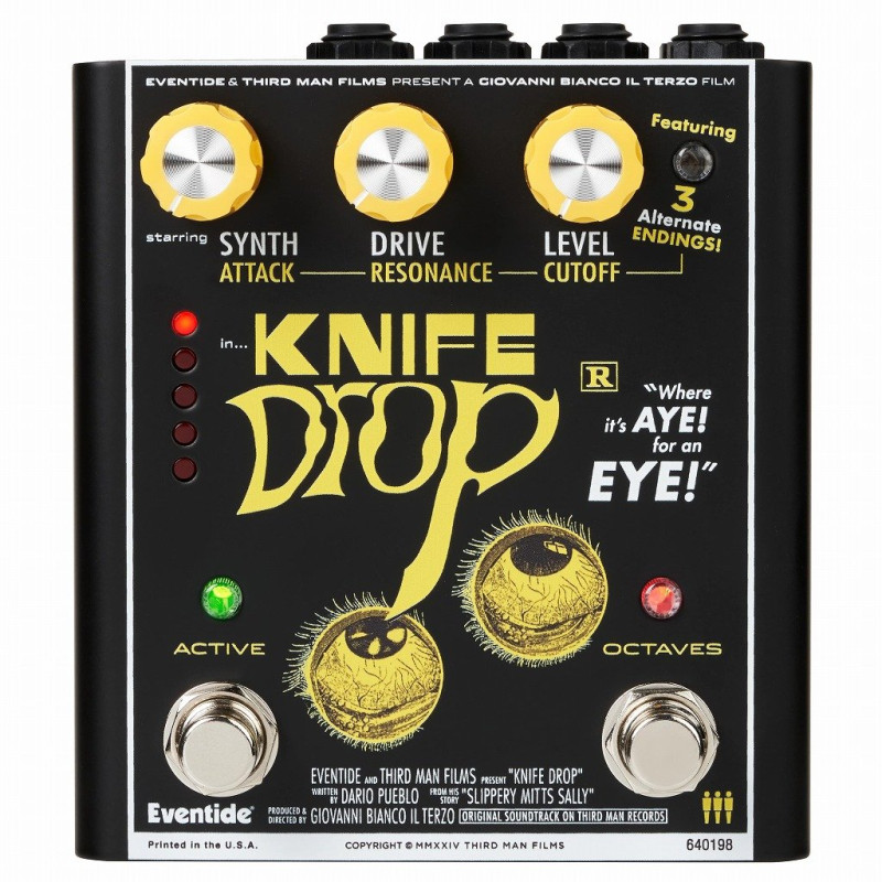 EVENTIDE / Knife Drop ファズ・オクターブ・ペダル  イーヴンタイド 【国内正規品】