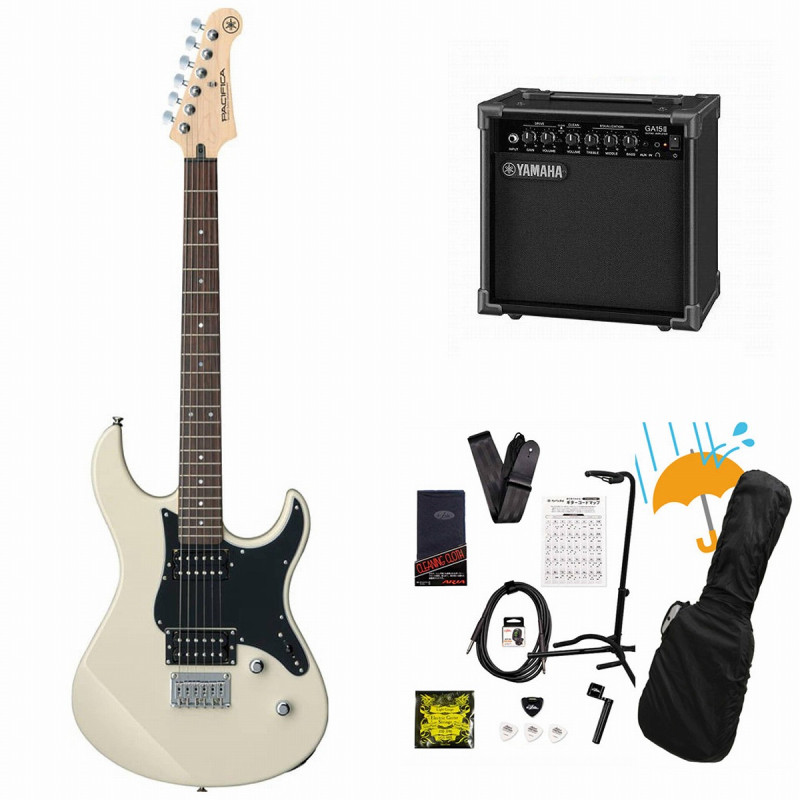 YAMAHA / Pacifica 120H VW （ヴィンテージホワイト） エレキギター PAC120H PAC-120H 入門 初心者 YAMAHA GA15IIアンプ付属初心者セットR