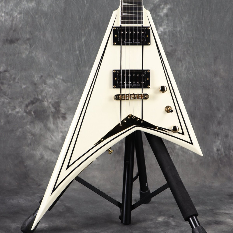 《WEBSHOPクリアランスセール》Jackson / Pro Series Rhoads RRT-3 Ebony Fingerboard Ivory with Black Pinstripes ジャクソン【2.92kg】[S/N ISJ2501335]