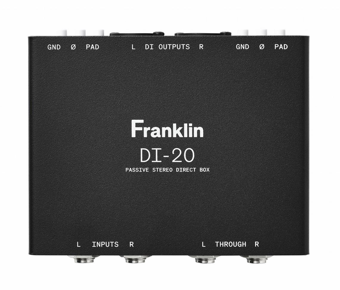 Franklin Audio / DI-20 Stereo Passive DI ステレオ ダイレクト