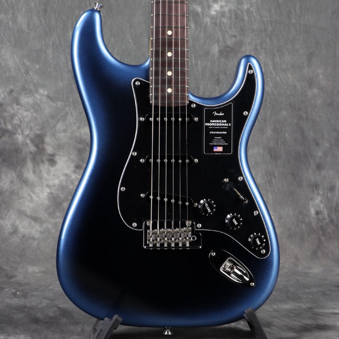 最終値下げ▷Fender American Professional ll ST Fender USA American Professional II Stratocaster (Black/Maple