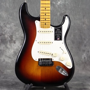 《WEBSHOPクリアランスセール》Fender / American Ultra Luxe Vintage ‘50s Stratocaster Maple Fingerboard 3-Color Sunburst【3.58kg/2025年製】[S/N US25005661]