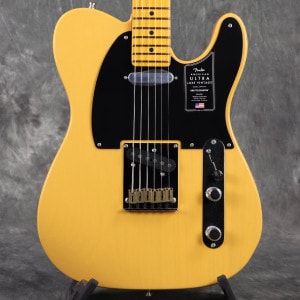 《WEBSHOPクリアランスセール》Fender / American Ultra Luxe Vintage ‘50s Telecaster Maple Fingerboard Butterscotch Blonde フェンダー 【3.27kg】[S/N US25010055]