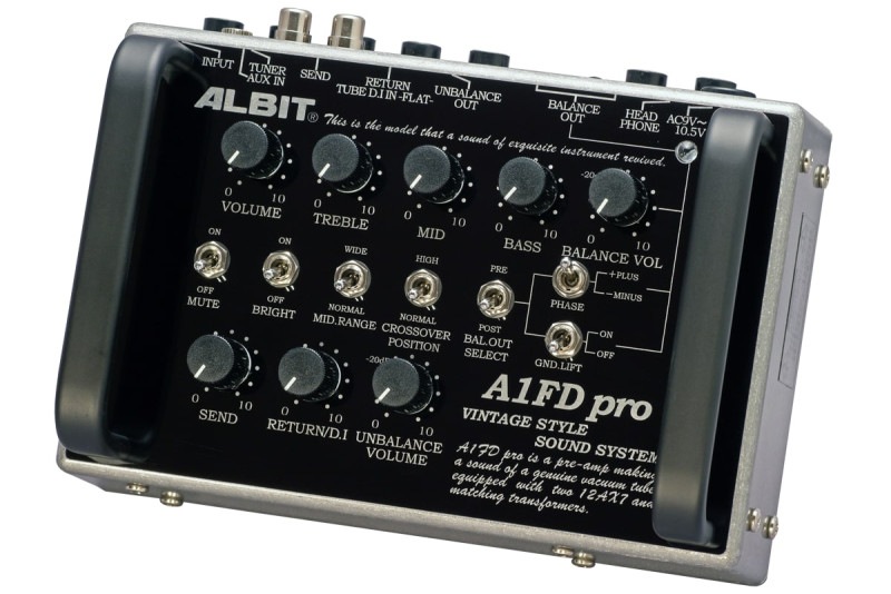 ALBIT / A1FD pro PRE-AMP D.I ギター・ベース兼用 プリアンプ