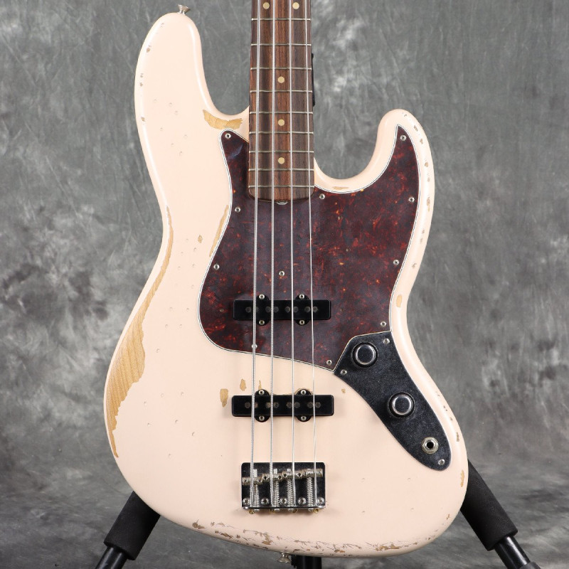《WEBSHOPクリアランスセール》Fender / Flea Jazz Bass Road Worn Faded Shell Pink【3.85kg/2025年製】[S/N MX25001756]