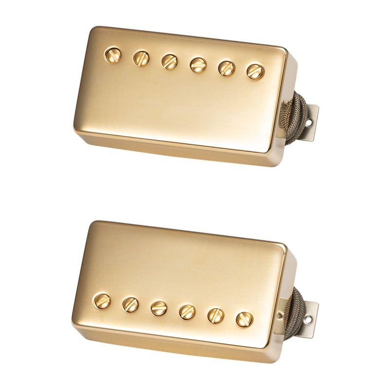 Gibson / Custombucker Matched set True Historic Gold Covers