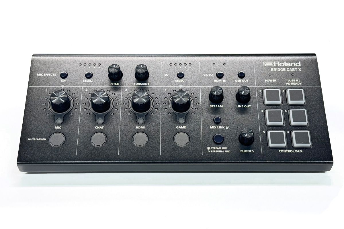 Roland BRIDGE CAST ゲーミングミキサー 本体 中古】Roland ローランド / BRIDGE CAST X オール・イン・ワン