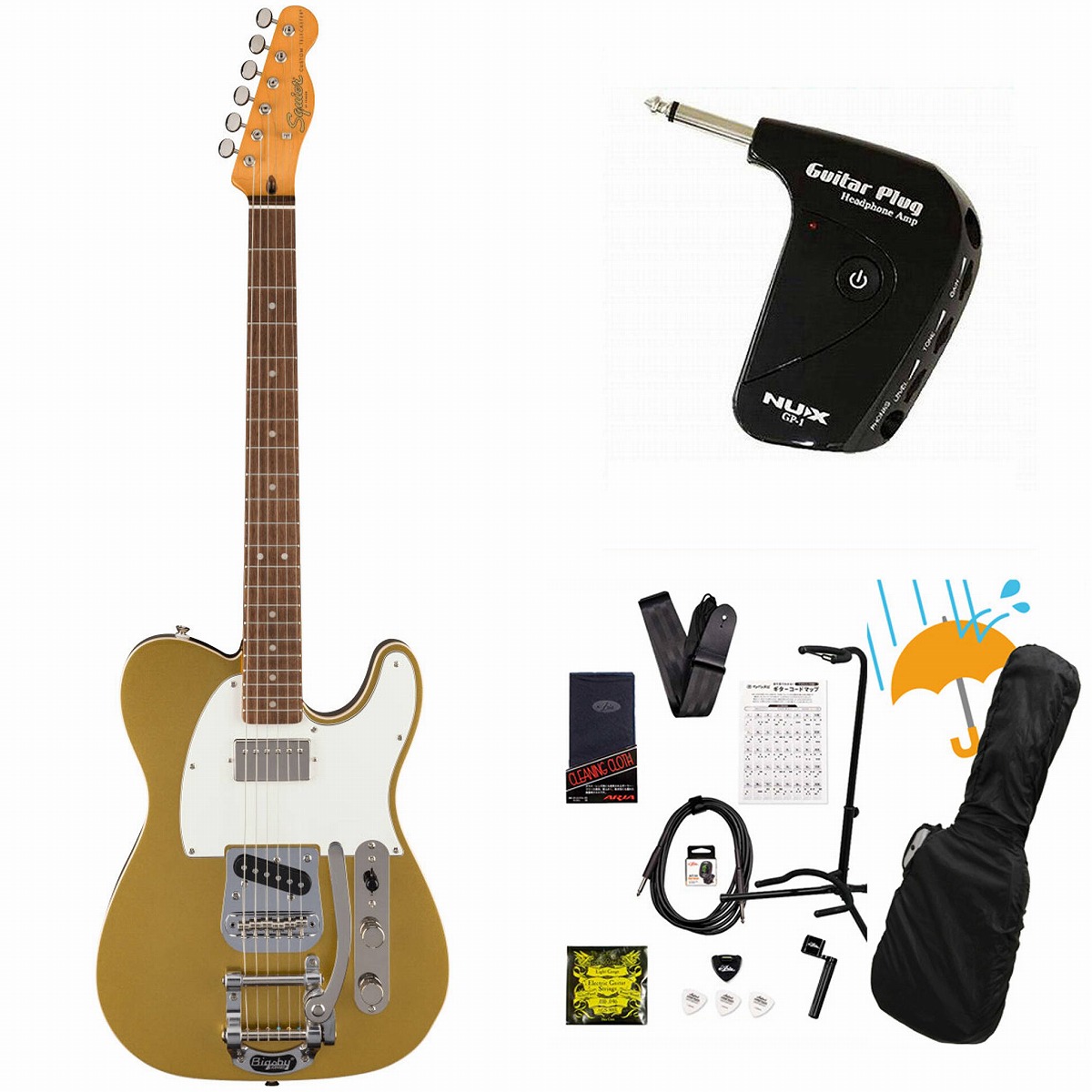 ギター Squier classic vibe Custom Telecaster Squier by Fender / Classic Vibe Custom Telecaster SH with Bigsby