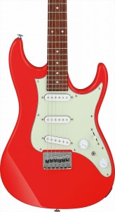 Ibanez / AZ Essentials AZES31-VM (Vermilion) YAMAHA GA15IIアンプ