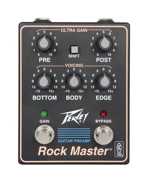【ナガ】Peavey Rockmaster Preamp 新製品】Peavey / Rock Master Preamp Pedal PEV-RMP-PEDAL プリアンプ