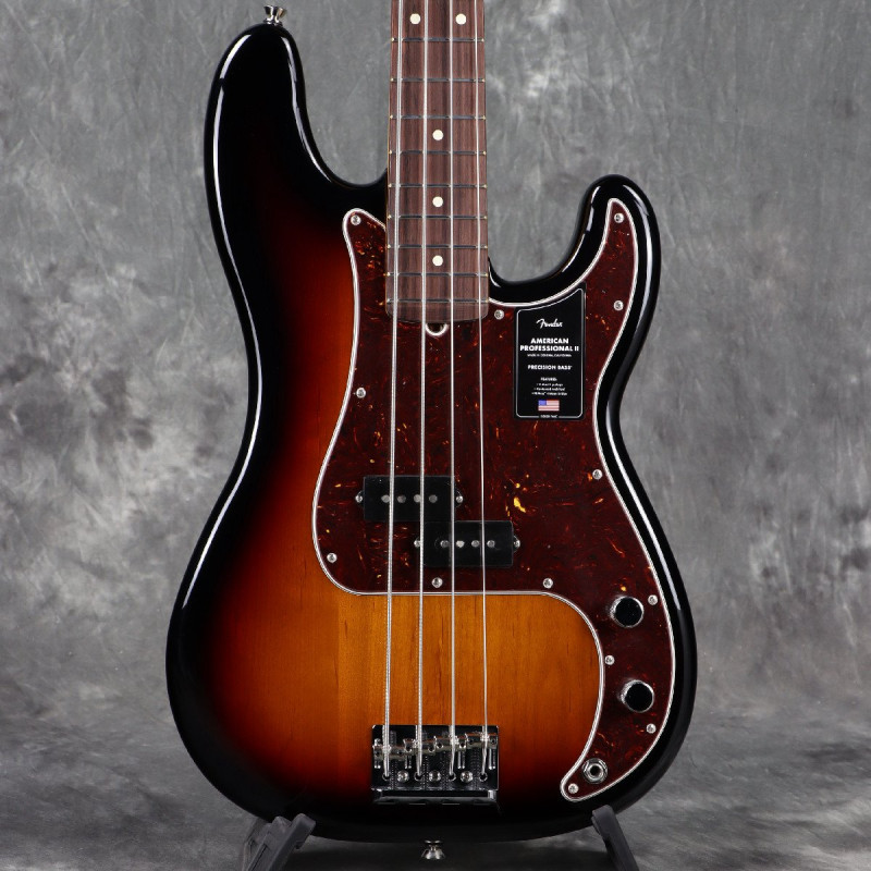 《WEBSHOPクリアランスセール》Fender / American Professional II Precision Bass Rosewood FB 3-Color Sunburst【3.92kg】[S/N US24034421]