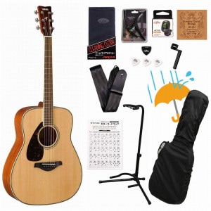 YAMAHA / FG820L NT (ナチュラル) 【左利き用】 ヤマハ フォークギター アコースティックギター アコギ FG-820 入門 初心者 アコギ入門豪華12点初心者セットRの商品ページ