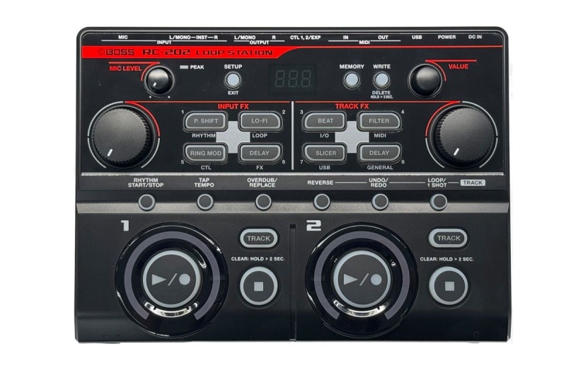【美品】BOSS RC-202 ループステーション BOSS RC-202 Loop Station Looper Pedal | Guitar Center