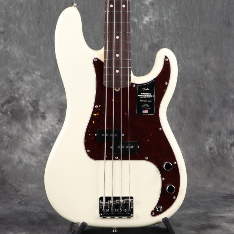 Fender/ American Professional II Precision Bass Rosewood Fingerboard Olympic White フェンダー 【4.03kg】[S/N US23113835]