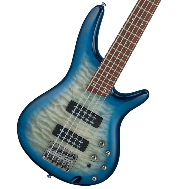 《WEBSHOPクリアランスセール》Ibanez / SR405EQM-SCB (Stained Cosmic Blue Starburst) アイバニーズ [5弦ベース]