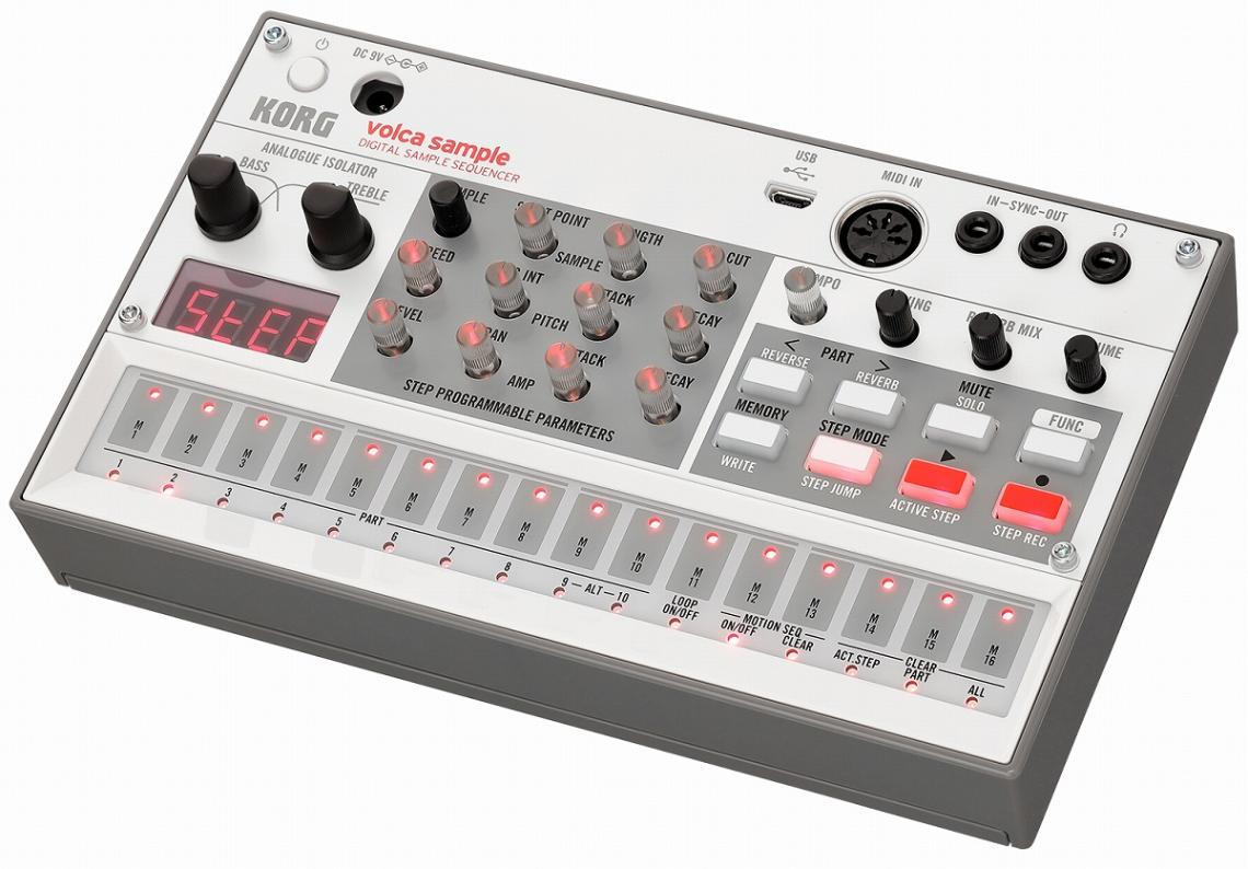 KORG コルグ / VOLCA-SAMPLE2【専用ACアダプターセット！】 サンプル