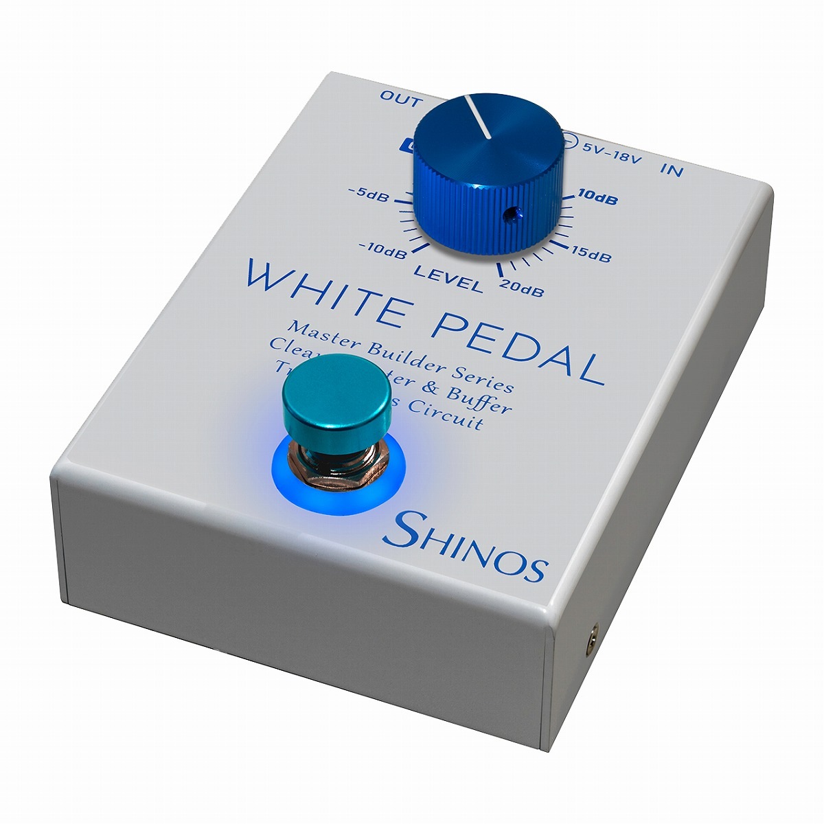 SHINOS / WHITE PEDAL Master Builder Series クリーンブースター