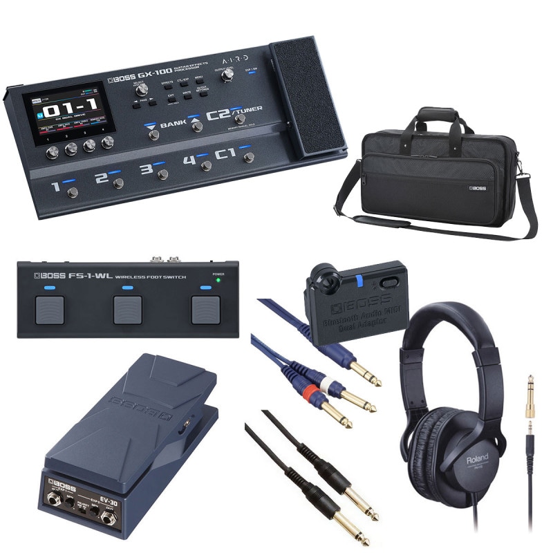 BOSS GX-100 マルチエフェクター(キャリングケース付き) BOSS / GX-100 Guitar Effects Processor[オプションアイテム+BOSS純正