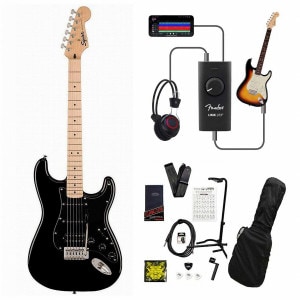 Squier by Fender / Sonic Stratocaster HSS Maple Fingerboard Black