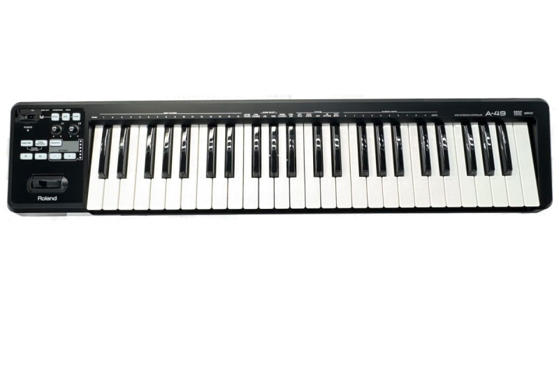 【中古】Roland / A-49 BK 49鍵MIDIキーボード(A49)《ダンパーペダル DP-10 付き！》【デモ使用品特価！】