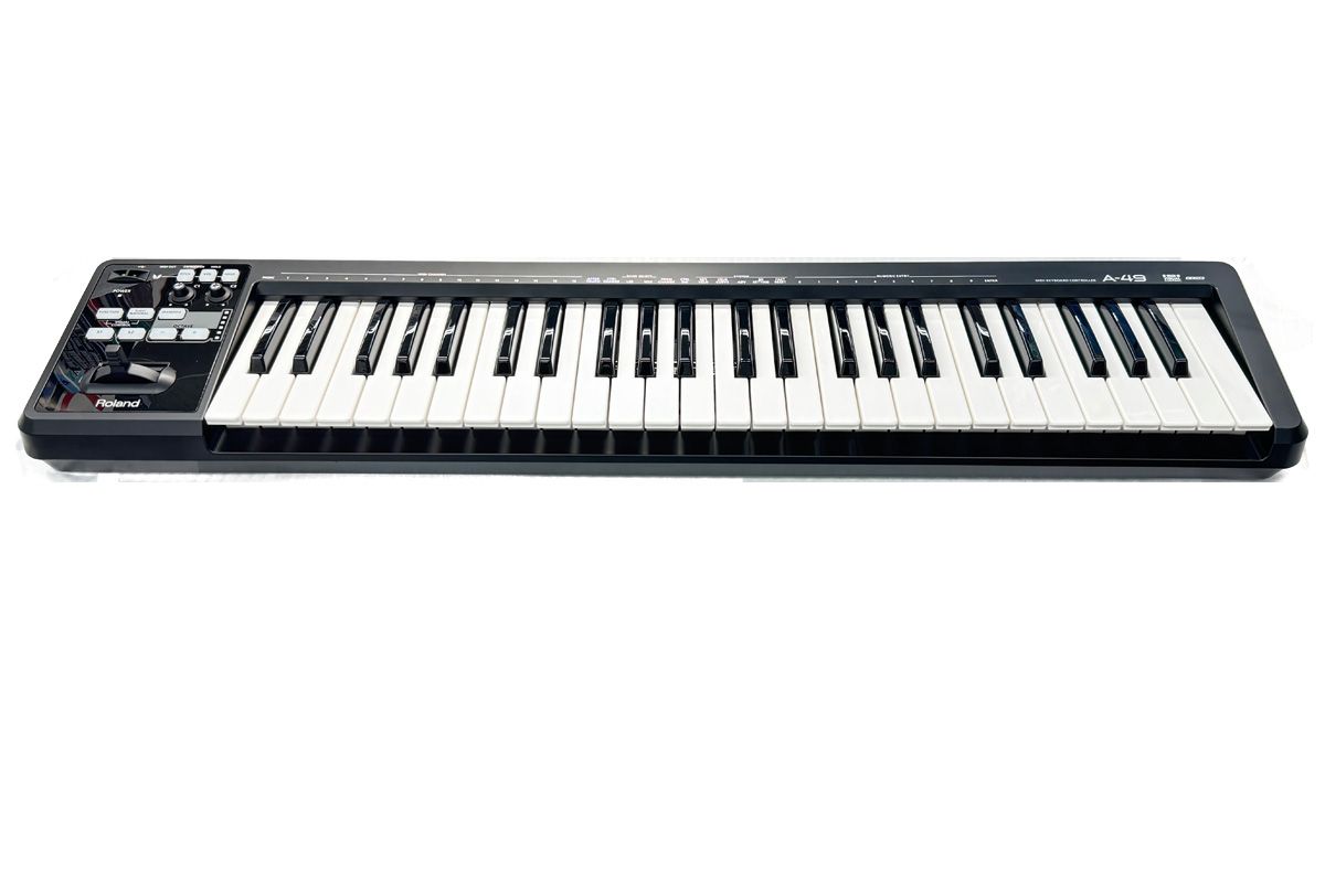中古】Roland / A-49 BK 49鍵MIDIキーボード(A49)【デモ使用品特価