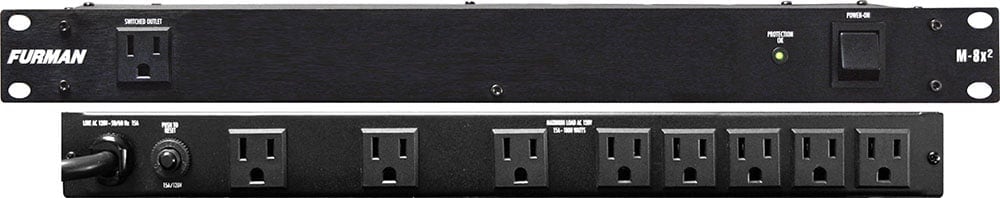 【良品】FURMAN M-8X2 ラックマウント電源タップ ファーマン FURMAN ファーマン / M-8x2 パワー・コンディショナー【国内正規品