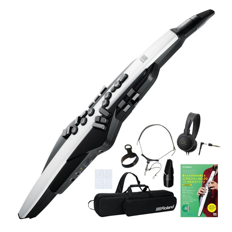 Roland エアロフォン　AE-20 中古品 Amazon.com: Roland AE-20 Aerophone Digital Saxophone Bundle with