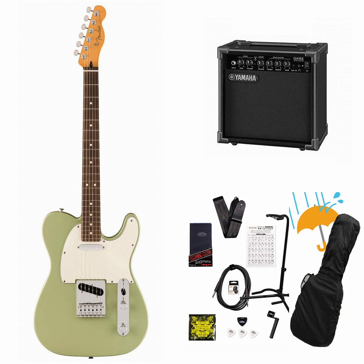Fender / Player II Telecaster Rosewood FB Birch Green エレキギター
