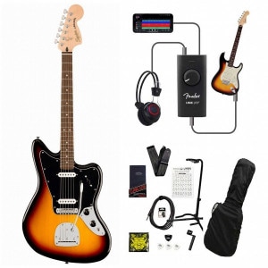 Squier / Affinity Series Jaguar Maple Fingerboard White Pickguard