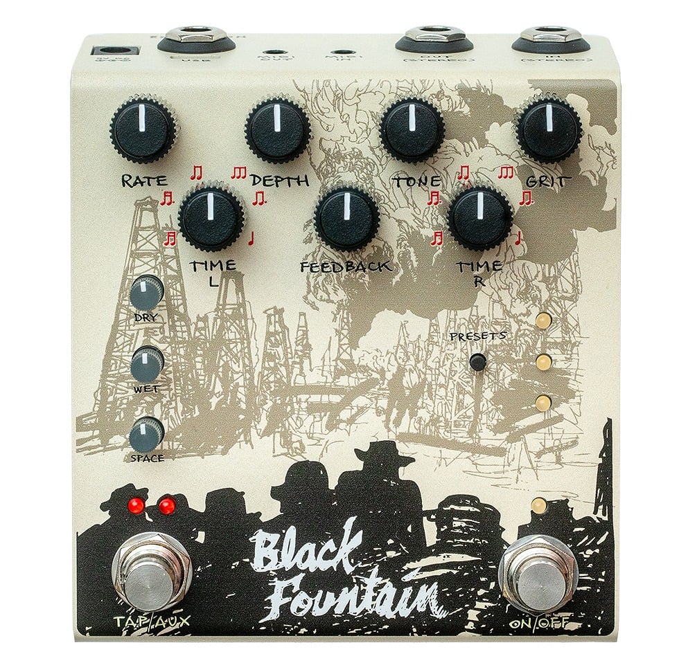 レア/最初期 Old Blood Noise Endeavorsオイル缶ディレイ Old Blood Noise Endeavors / Black Fountain Stereo Cream Oil Can