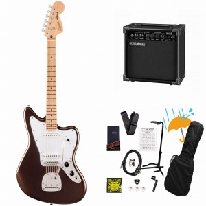 Squier by Fender / Affinity Series Jaguar Maple Fingerboard White Pickguard Mystic Metallic Brown  YAMAHA GA15IIアンプ付属初心者セットRの商品ページ