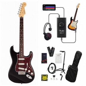 Fender / Made in Japan Hybrid II Stratocaster Rosewood Fingerboard Black 録音&セッションで上達!Fender Link I/O付き13点セットの商品ページ