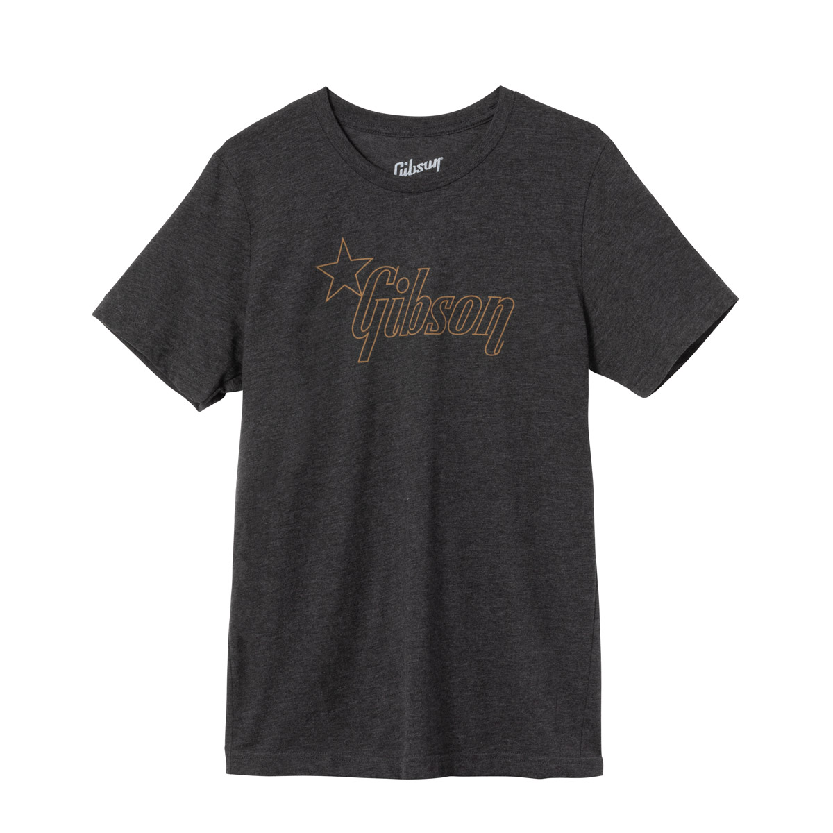 Gibson / GA-LC-STRGMD Star Logo Tee (Charcoal) Medium ギブソン T 